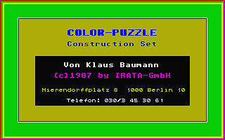Color-Puzzle atari screenshot